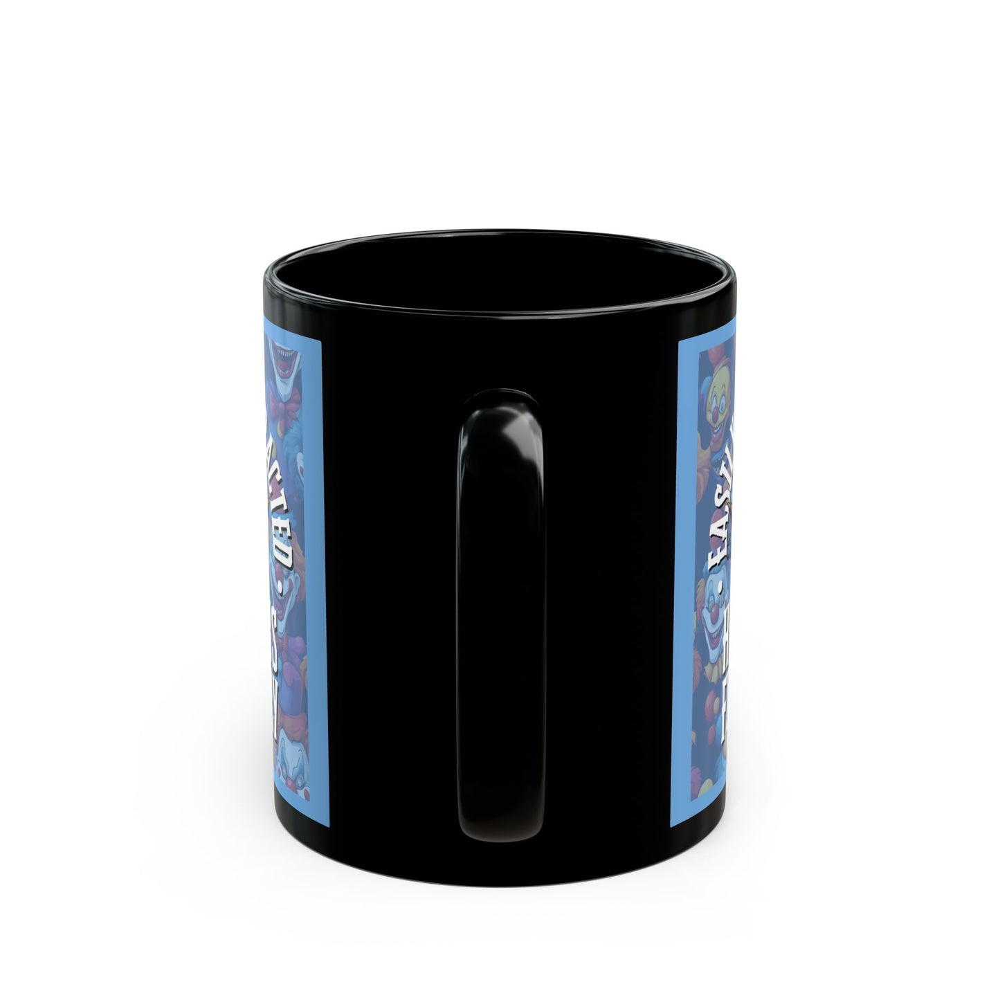 Easily Distracted by Heinous Fuckery Little Jincs Light Blue Mug by cypherpunkgear.com