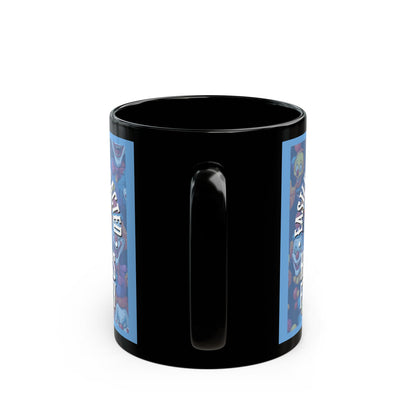 Easily Distracted by Heinous Fuckery Little Jincs Light Blue Mug by cypherpunkgear.com