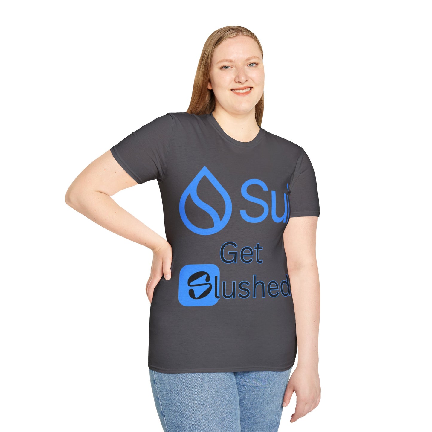 Sui: Get Slushed Dark colors Unisex T-Shirt by cypherpunkgear.com