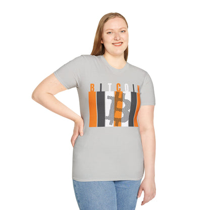 Bitcoin (BTC) Freedom Light colors Unisex T-Shirt by cypherpunkgear.com