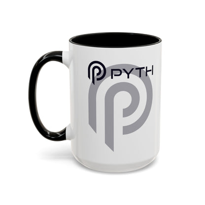 Pyth (PYTH) Accent Mug by cypherpunkgear.com
