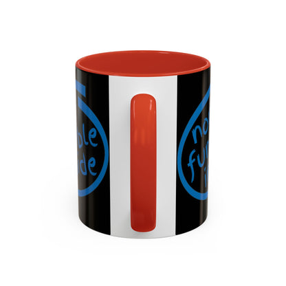 Non-Fungible Inside Black Accent Mug by cypherpunkgear.com