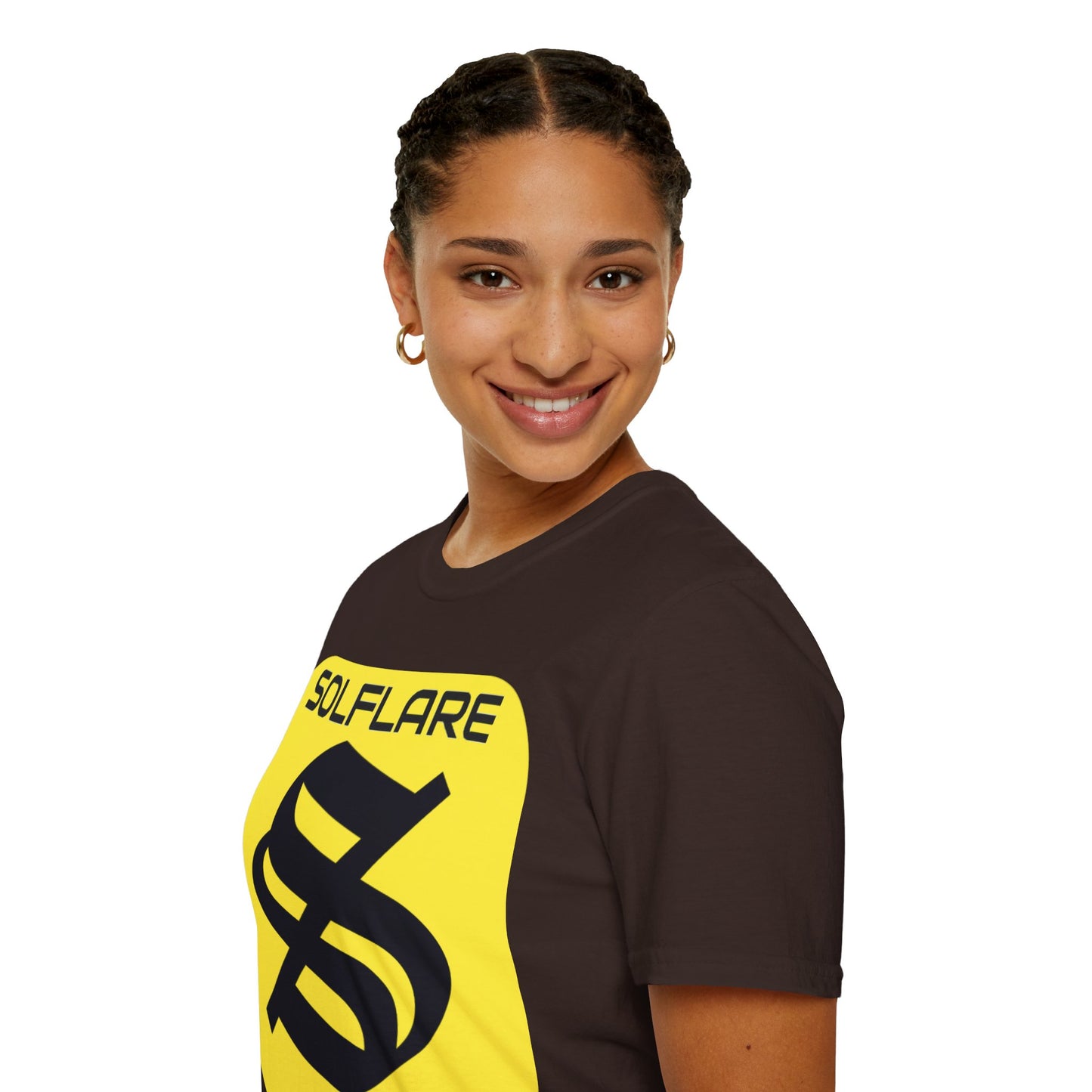 SolflareLogo Dark colors Unisex T-Shirt by cypherpunkgear.com