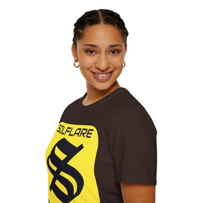 SolflareLogo Dark colors Unisex T-Shirt by cypherpunkgear.com