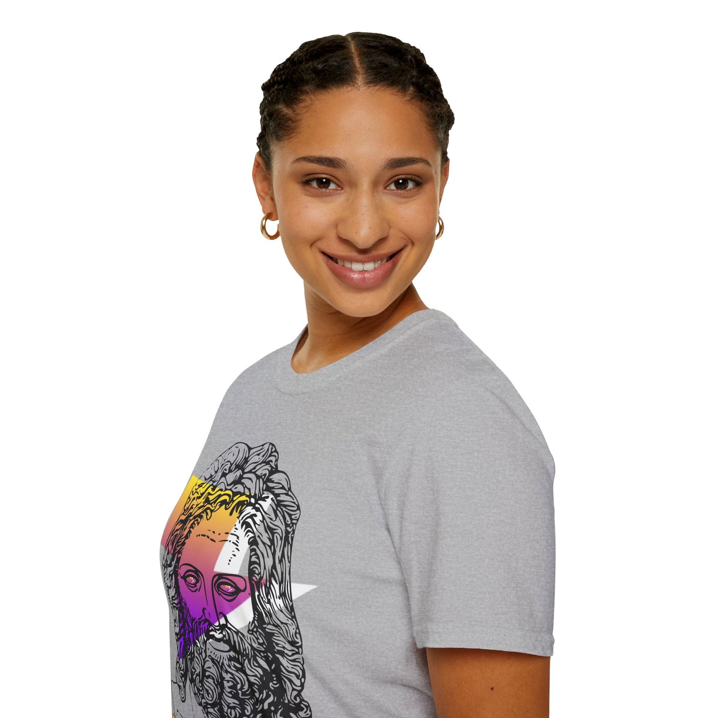 Zeus Network Light colors Unisex T-Shirt by cypherpunkgear.com