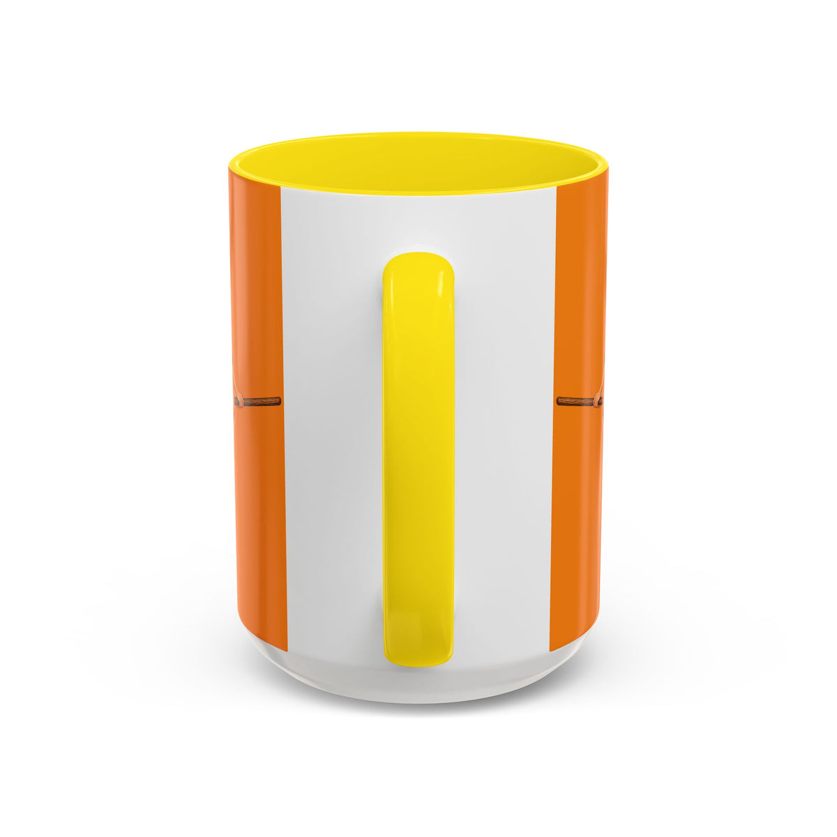 Hazel Hex Orange Accent Mug by CreepyCrafts.boo