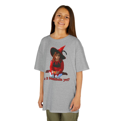 Is it Samhain yet? Kids Heavy Cotton™ Tee by CreepyCrafts.boo