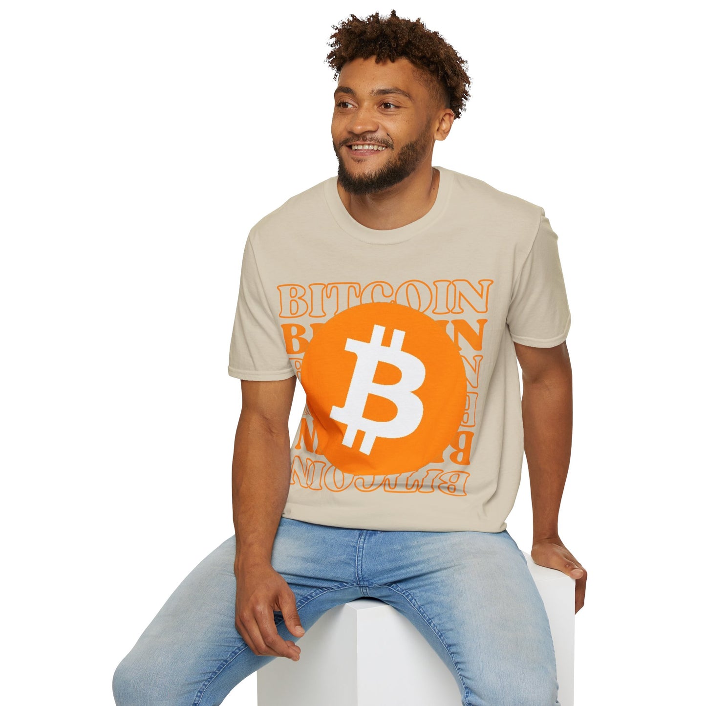 Bitcoin Bitcoin Bitcoin (BTC) LTcolors Unisex T-Shirt by cypherpunkgear