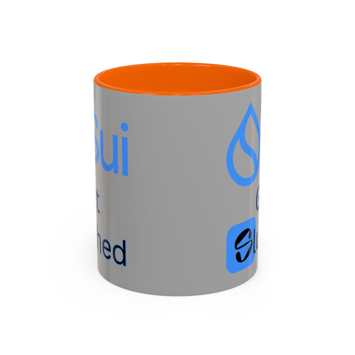 Sui: Get Slushed Grey Accent Mug by cypherpunkgear.com