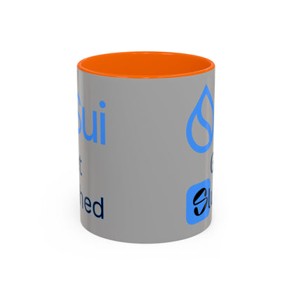 Sui: Get Slushed Grey Accent Mug by cypherpunkgear.com
