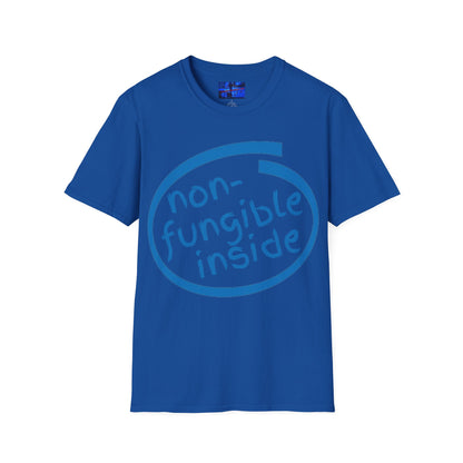 Non-Fungible Inside Dark colors Unisex T-Shirt by cypherpunkgear.com