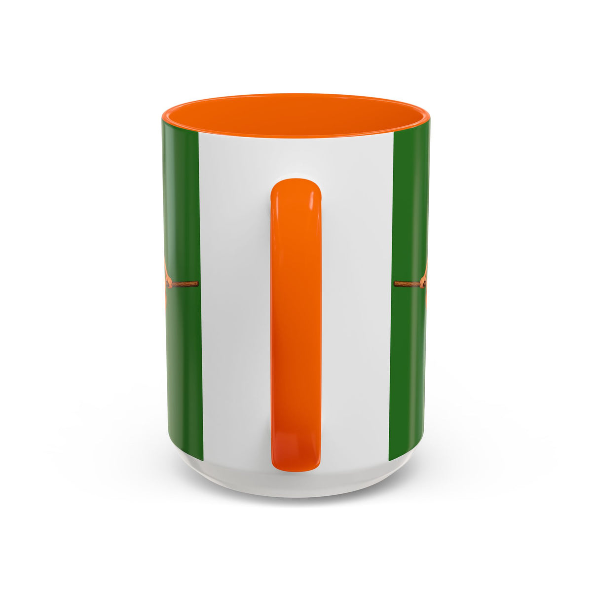Hazel Hex Green Accent Mug by CreepyCrafts.boo