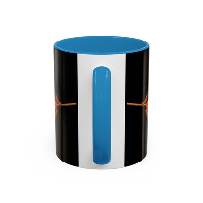Velvet Vex Black Accent Mug by CreepyCrafts.boo