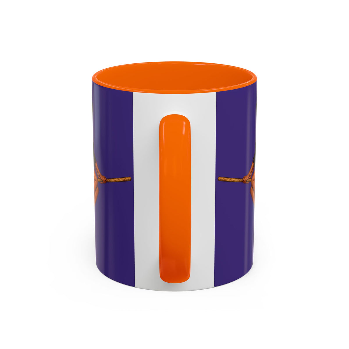 Velvet Vex Purple Accent Mug by CreepyCrafts.boo