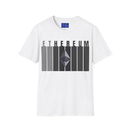 Ethereum (ETH) Light colors Unisex T-Shirt by cypherpunkgear.com