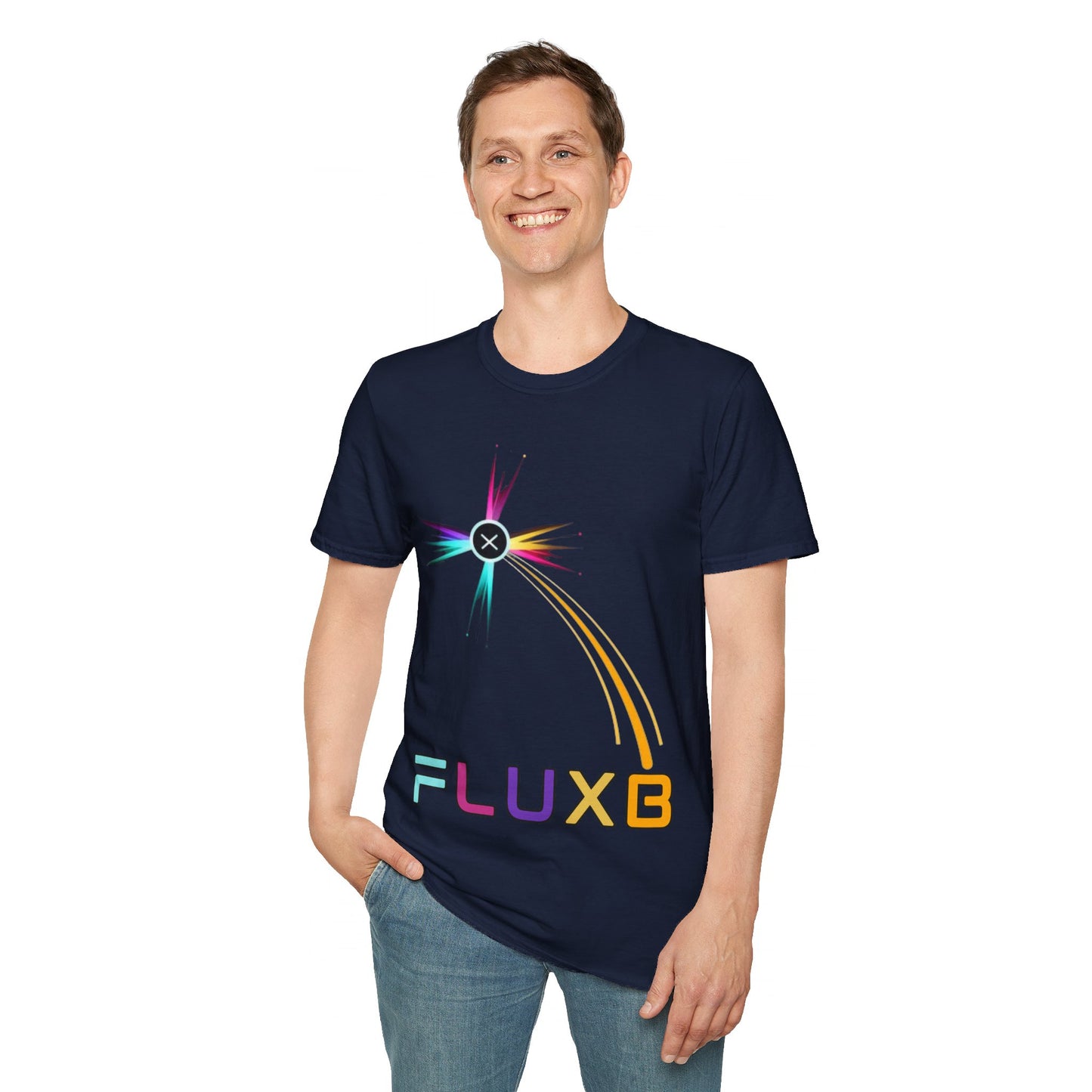 FluxBeam (FLUXB) DKcolors Unisex T-Shirt by cypherpunkgear