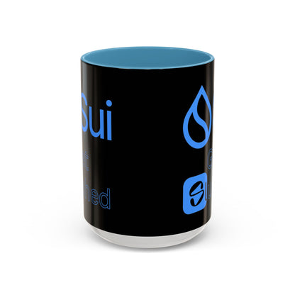 Sui: Get Slushed Black Accent Mug by cypherpunkgear.com