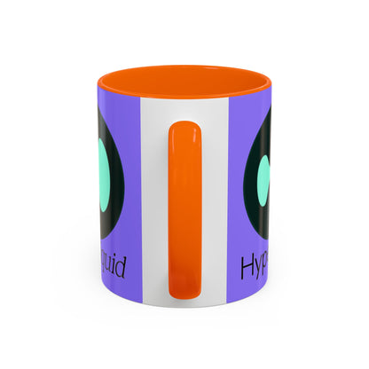 Hyperliquid Black font Light Purple Accent Mug by cypherpunkgear.com