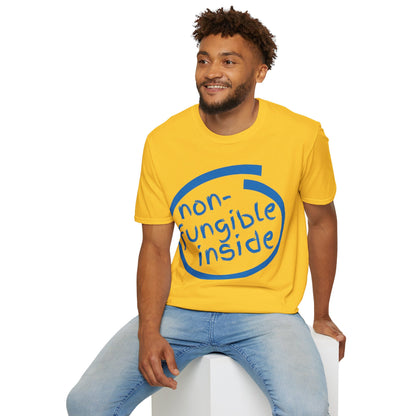Non-Fungible Inside Light colors Unisex T-Shirt by cypherpunkgear.com