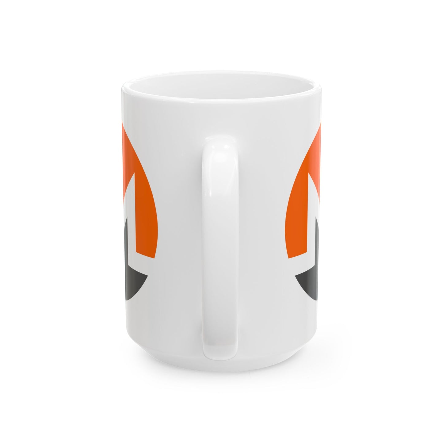 Monero (XMR) White Mug by cypherpunkgear.com
