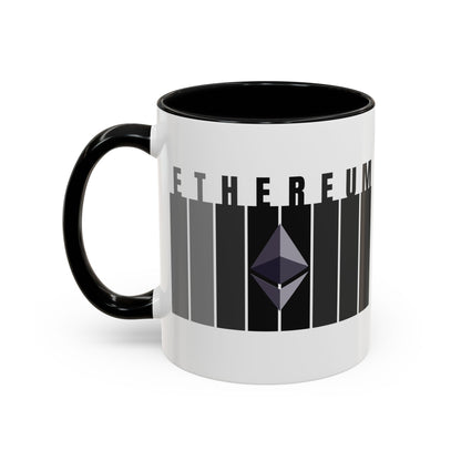 Ethereum (ETH) Accent Mug by cypherpunkgear.com