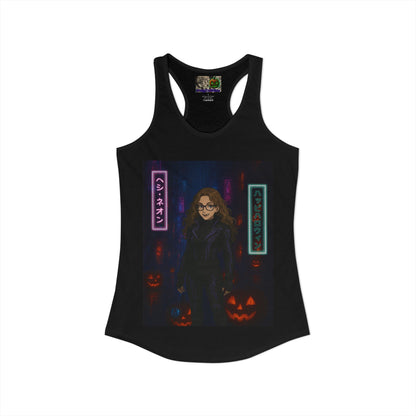 Hethyr Neon Women's Racerback Tank Top by CreepyCrafts.boo