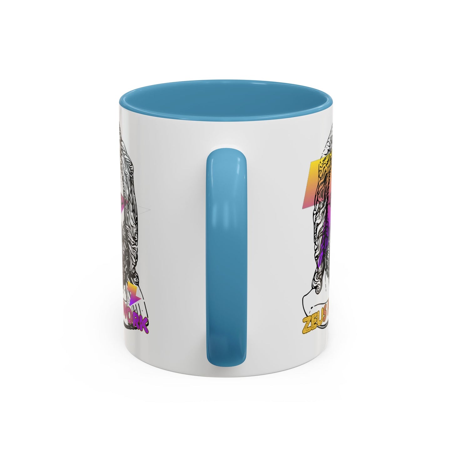 Zeus Network Accent Mug by cypherpunkgear.com