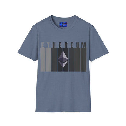 Ethereum (ETH) DKcolors Unisex T-Shirt by cypherpunkgear.com