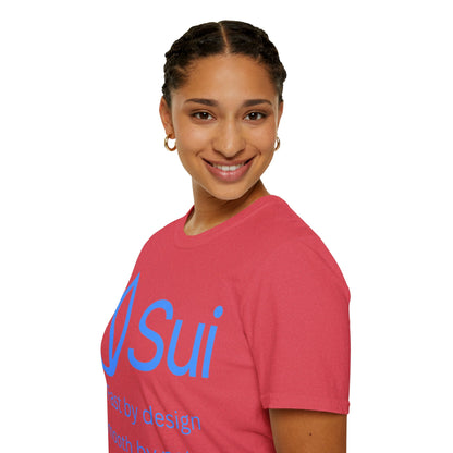 SUI Light colors Unisex T-Shirt by cypherpunkgear.com