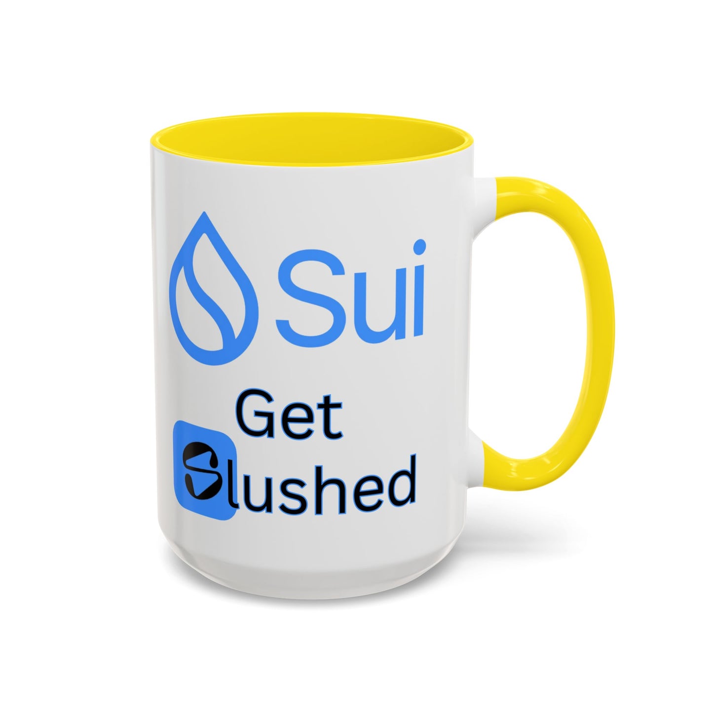 Sui: Get Slushed White Accent Mug by cypherpunkgear.com