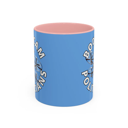 Bodycam the Politicians Drone Light Blue Accent Mug by cypherpunkgear.com