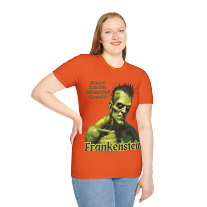 Frankenstein's Creature Light colors Unisex T-Shirt by CreepyCrafts.boo