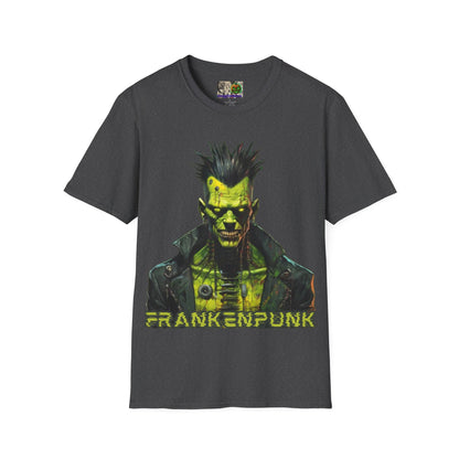 Frankenpunk Dark colors Unisex T-Shirt by CreepyCrafts.boo