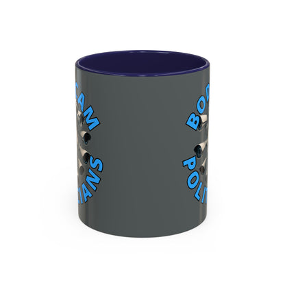 Bodycam the Politicians Cameras Grey Accent Mug by cypherpunkgear.com
