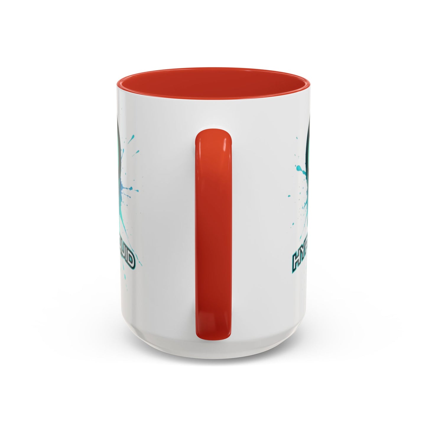 HYPE Drip White Accent Mug by cypherpunkgear.com