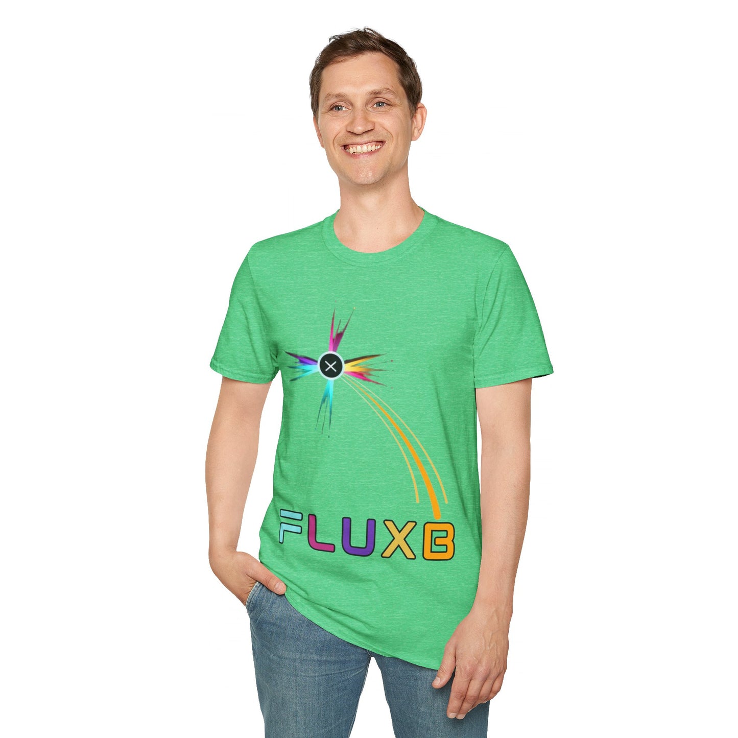 FluxBeam (FLUXB) DKcolors Unisex T-Shirt by cypherpunkgear