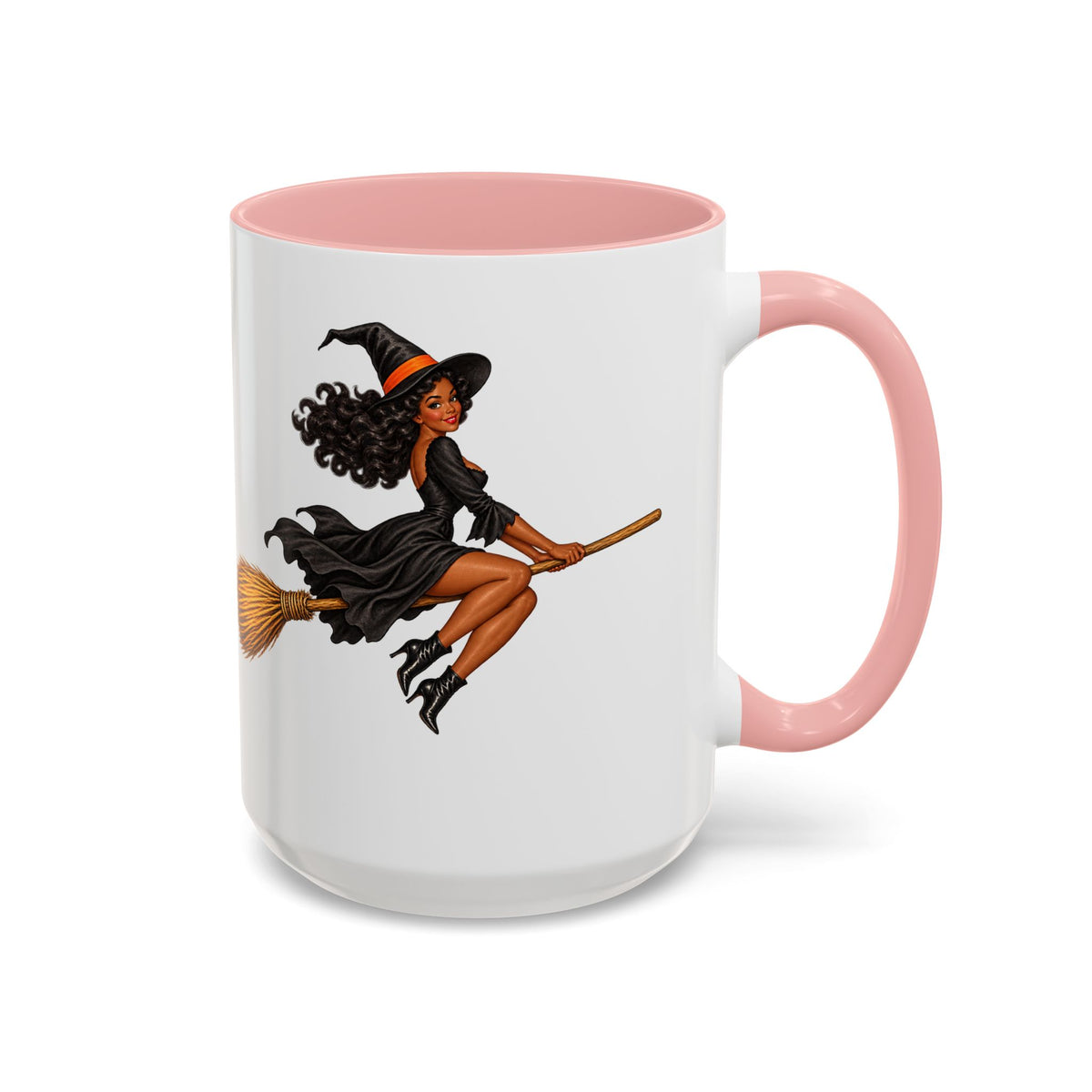 Velvet Vex White Accent Mug by CreepyCrafts.boo