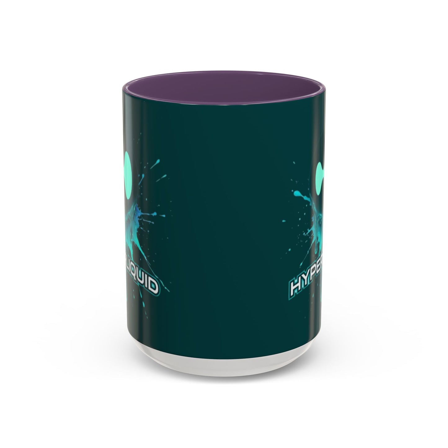HYPE Drip Dark Hyperliquid Accent Mug by cypherpunkgear.com