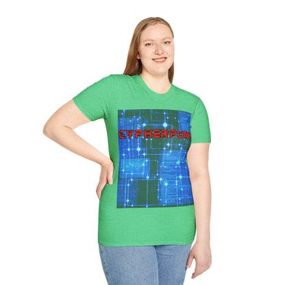 Cypherpunk Dark colors Unisex T-Shirt by cypherpunkgear.com