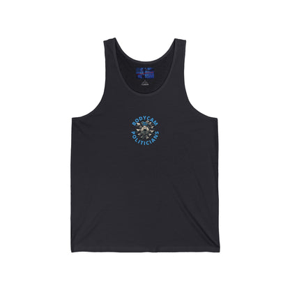 2-sided, Bodycam the Politicians Cameras Unisex Jersey Tank Top by cypherpunkgear.com