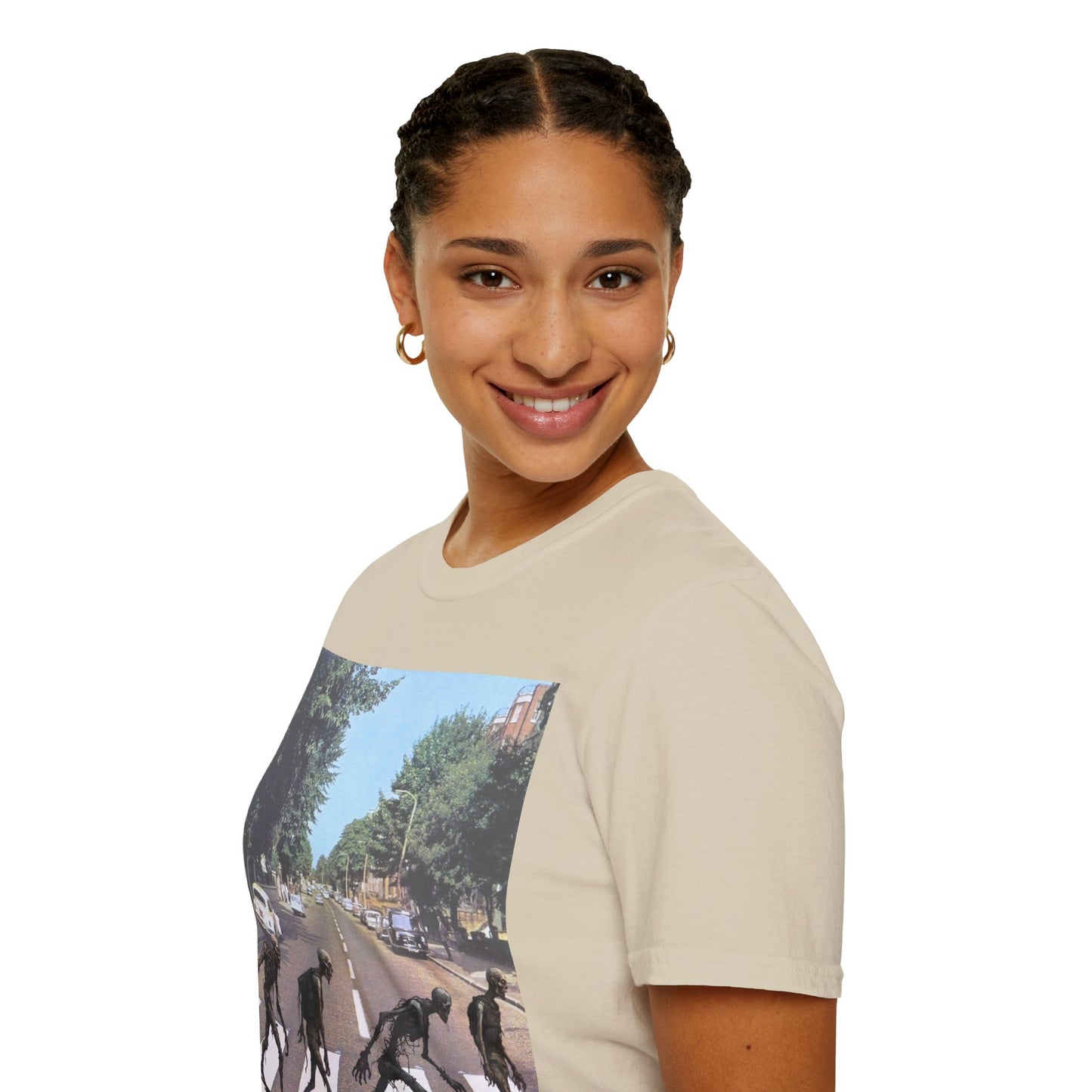 2-sided, Scabby Road Light colors Unisex T-Shirt by CreepyCrafts.boo