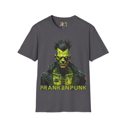 Frankenpunk Dark colors Unisex T-Shirt by CreepyCrafts.boo