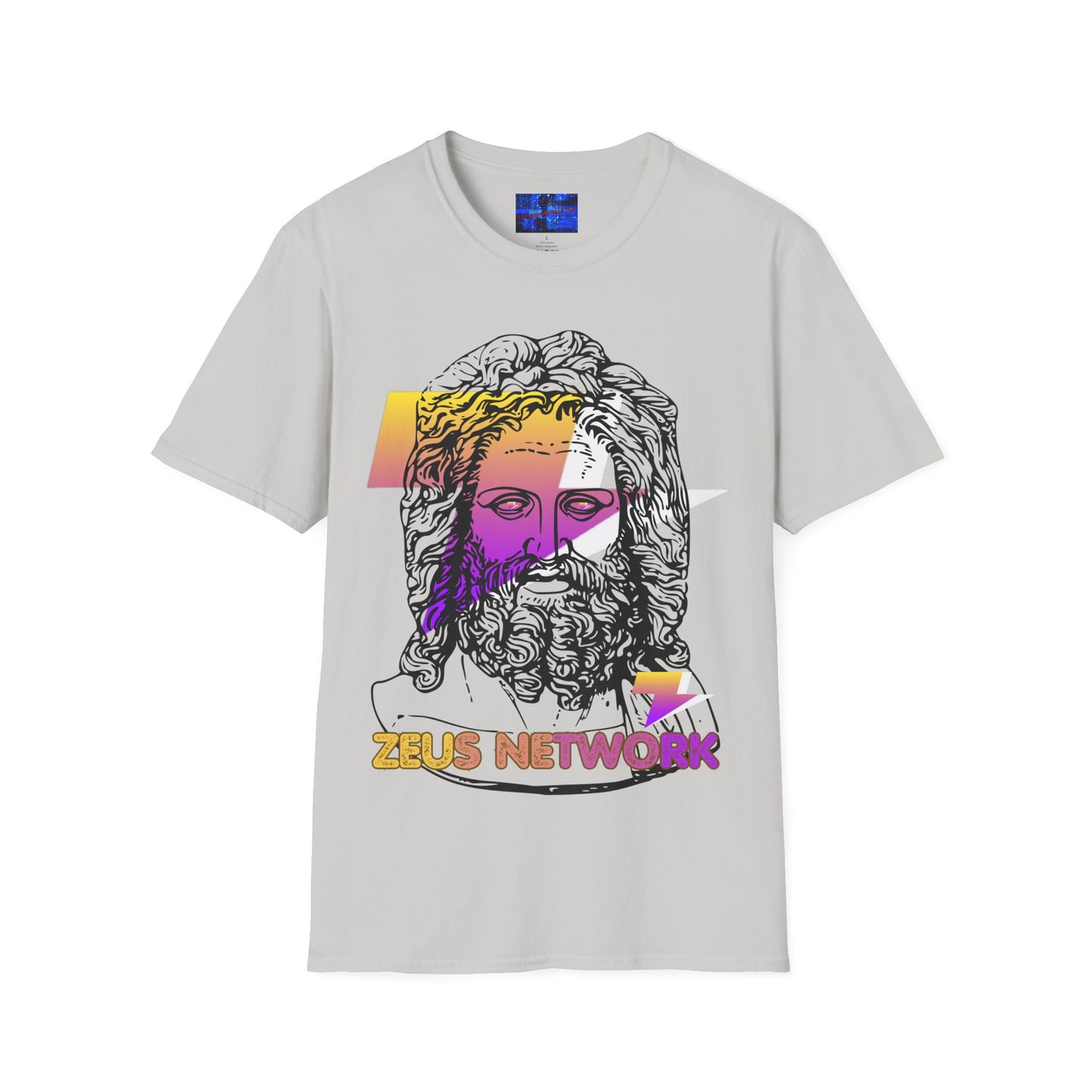 Zeus Network Light colors Unisex T-Shirt by cypherpunkgear.com
