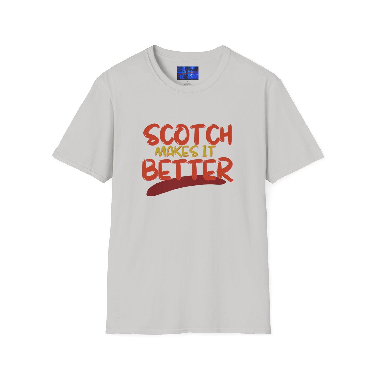 ¡Scotch lo mejora con cypherpunkgear! Camiseta unisex de estilo suave