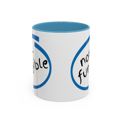 Nonfungible Accent Mug by cypherpunkgear