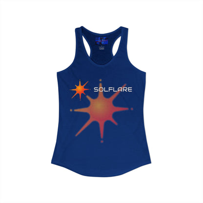Solflare Women's Racerback Tank Top by cypherpunkgear.com