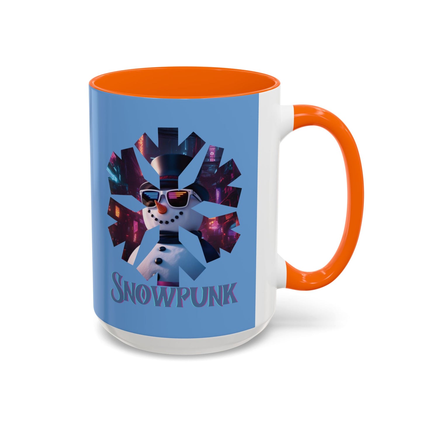 Snowpunk Accent Mug by cypherpunkgear.com