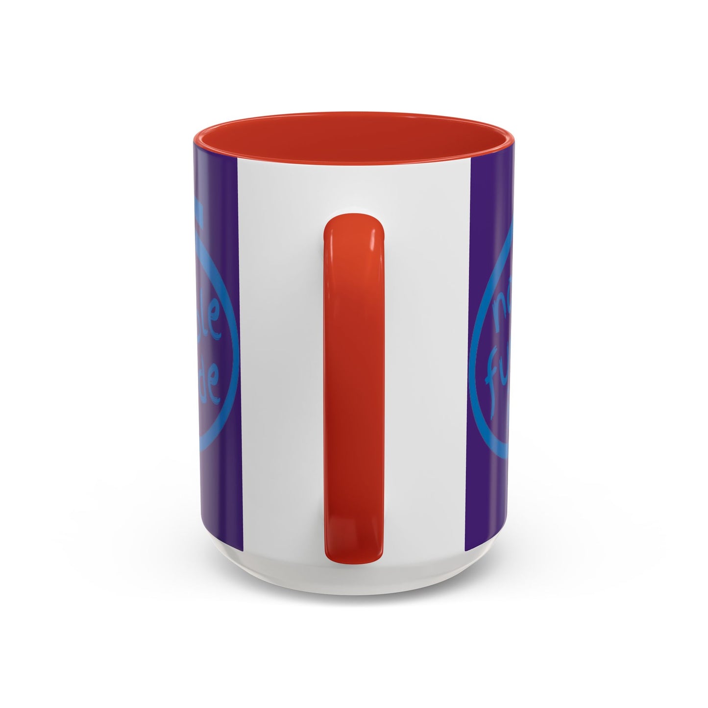 Non-Fungible Inside Purple Accent Mug by cypherpunkgear.com