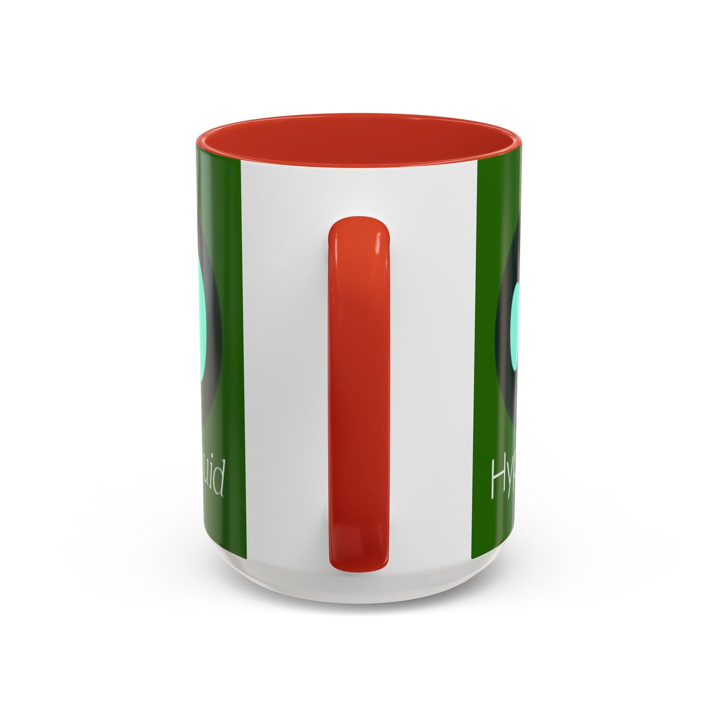 Hyperliquid White font Green Accent Mug by cypherpunkgear.com