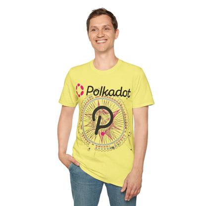 Polkadot (DOT) LTcolors Unisex T-Shirt by cypherpunkgear